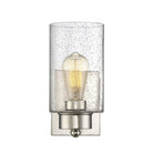 Meridian M90013PN One Light Wall Sconce in Polished Nickel