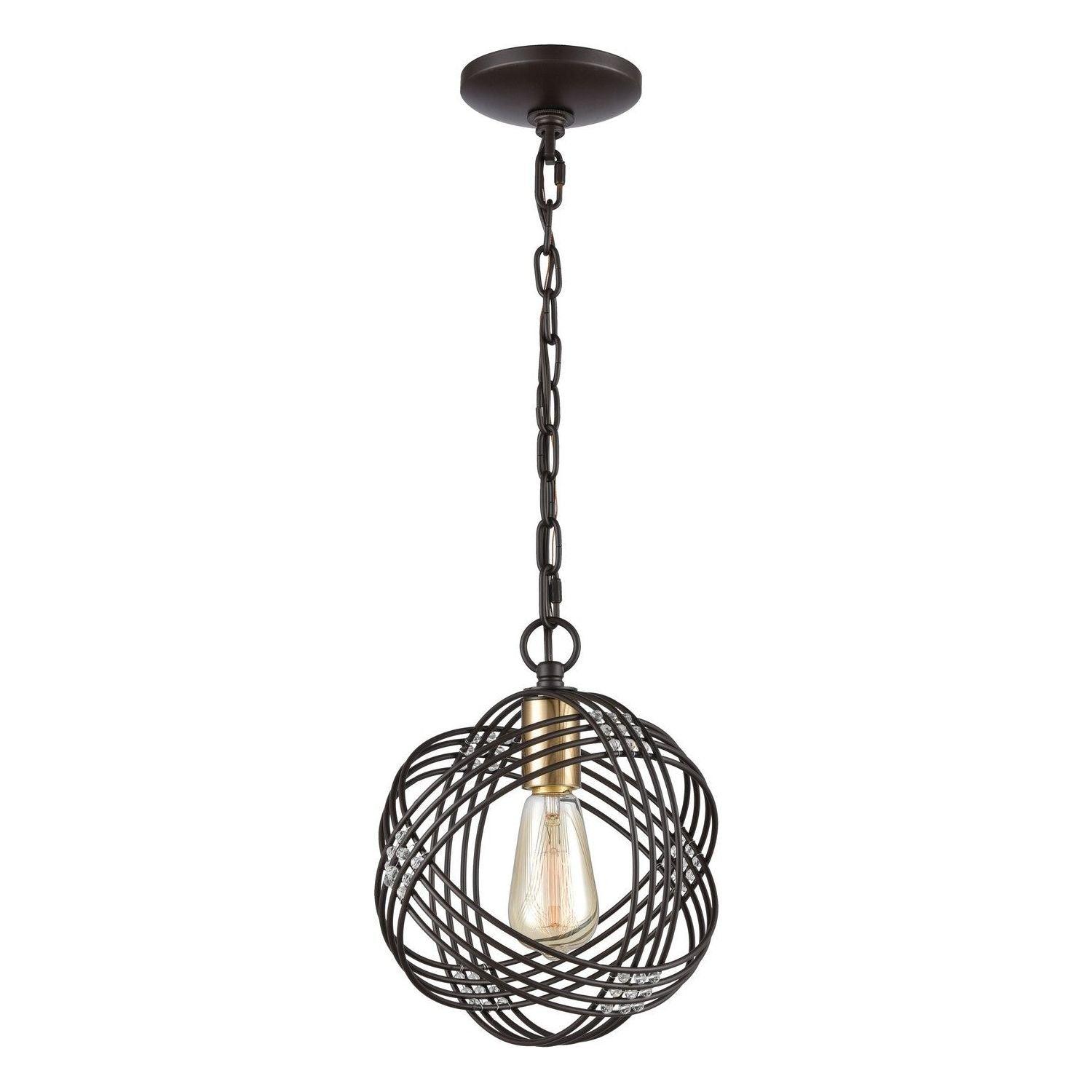 ELK Home - 11192/1 - One Light Mini Pendant - Concentric - Oil Rubbed Bronze