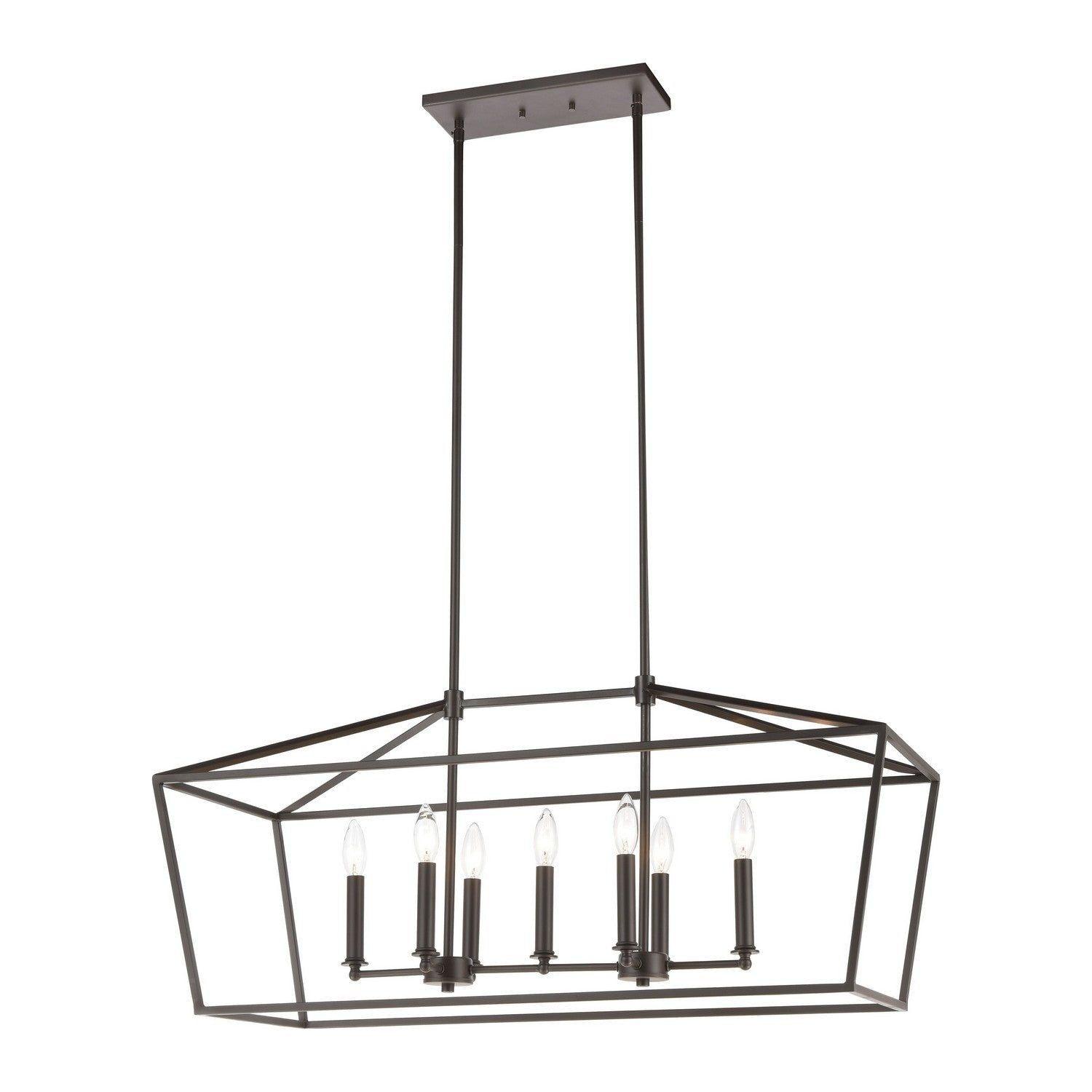 ELK Home - Fairfax Linear Chandelier - 57217/7 - Canada Light Shop