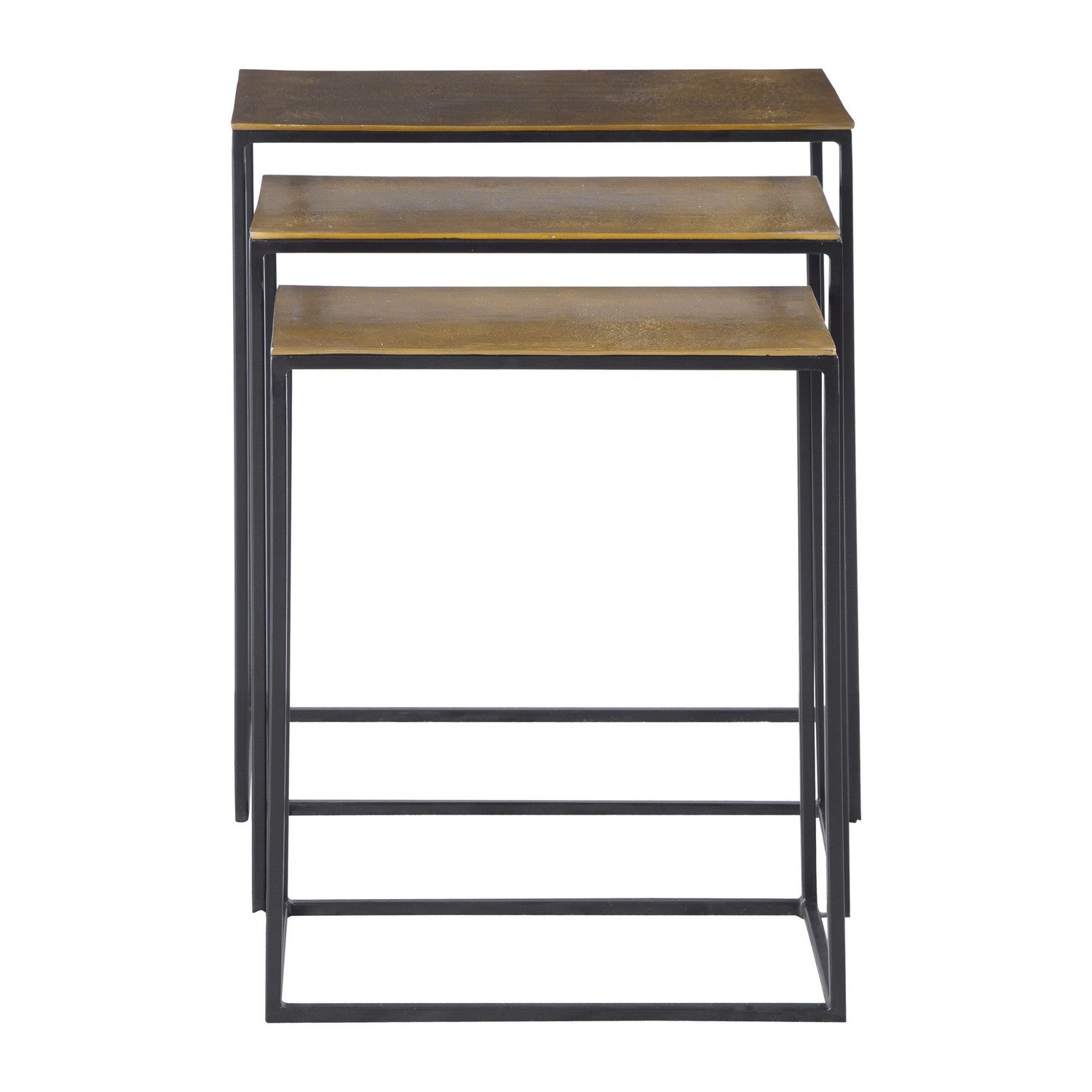 Uttermost - 25050 - Nesting Tables, Set/3 - Coreene - Aged Black Iron