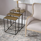 Uttermost - 25050 - Nesting Tables, Set/3 - Coreene - Aged Black Iron