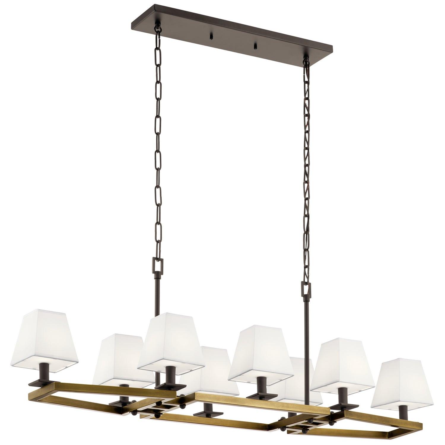 Kichler - Dancar Linear Chandelier - 44023NBR - Canada Light Shop