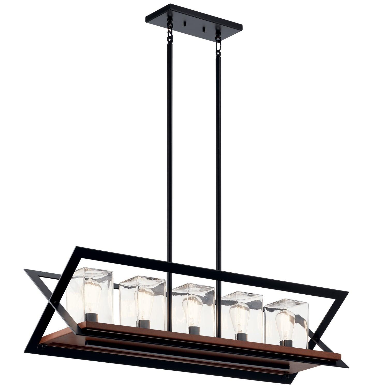 Kichler - Morelle Linear Chandelier - 49309BK - Canada Light Shop