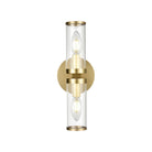 Alora Lighting - Revolve Two Light Wall Sconce - WV309002NBCG - Canada Light Shop