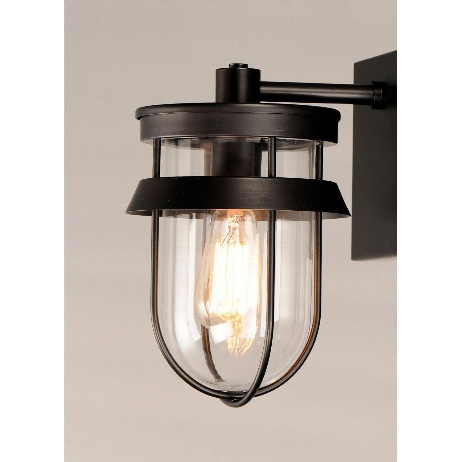 Maxim Lighting - Breakwater Outdoor Wall Lantern - 10265CLBK - Canada Light Shop