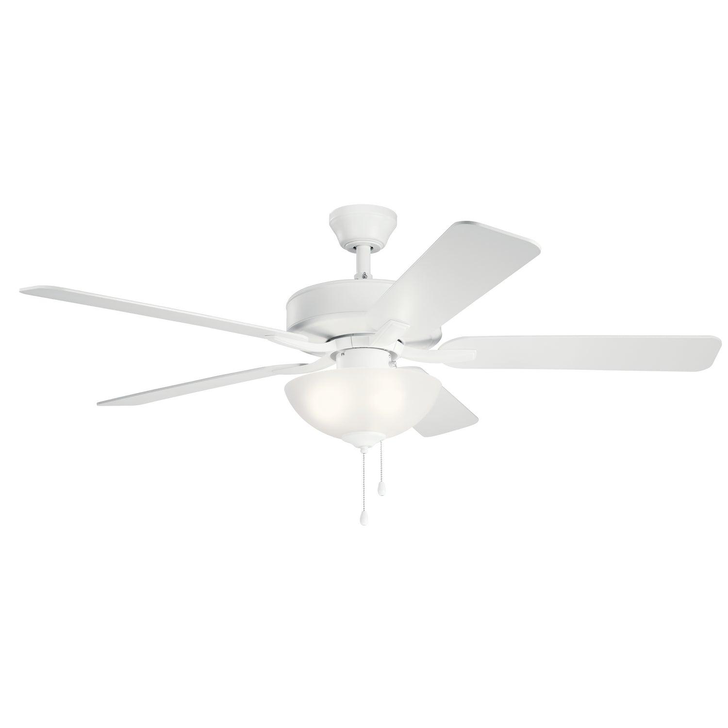 Kichler - Basics Pro Select Ceiling Fan - 330017MWH - Canada Light Shop