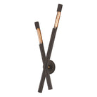 Troy Lighting Canada - B6882-BRZ/PBR - Two Light Wall Sconce - Hendrix - Bronze/Patina Brass