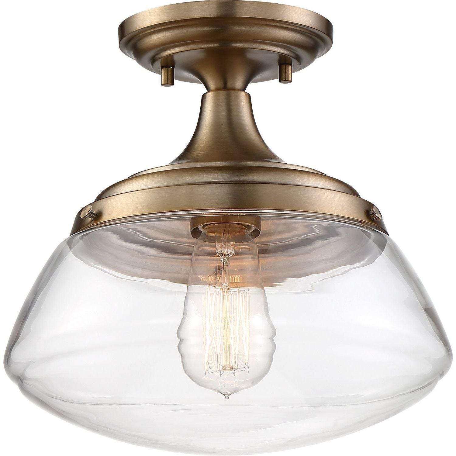Nuvo Lighting - Kew Semi Flush Mount - 60-6797 - Canada Light Shop