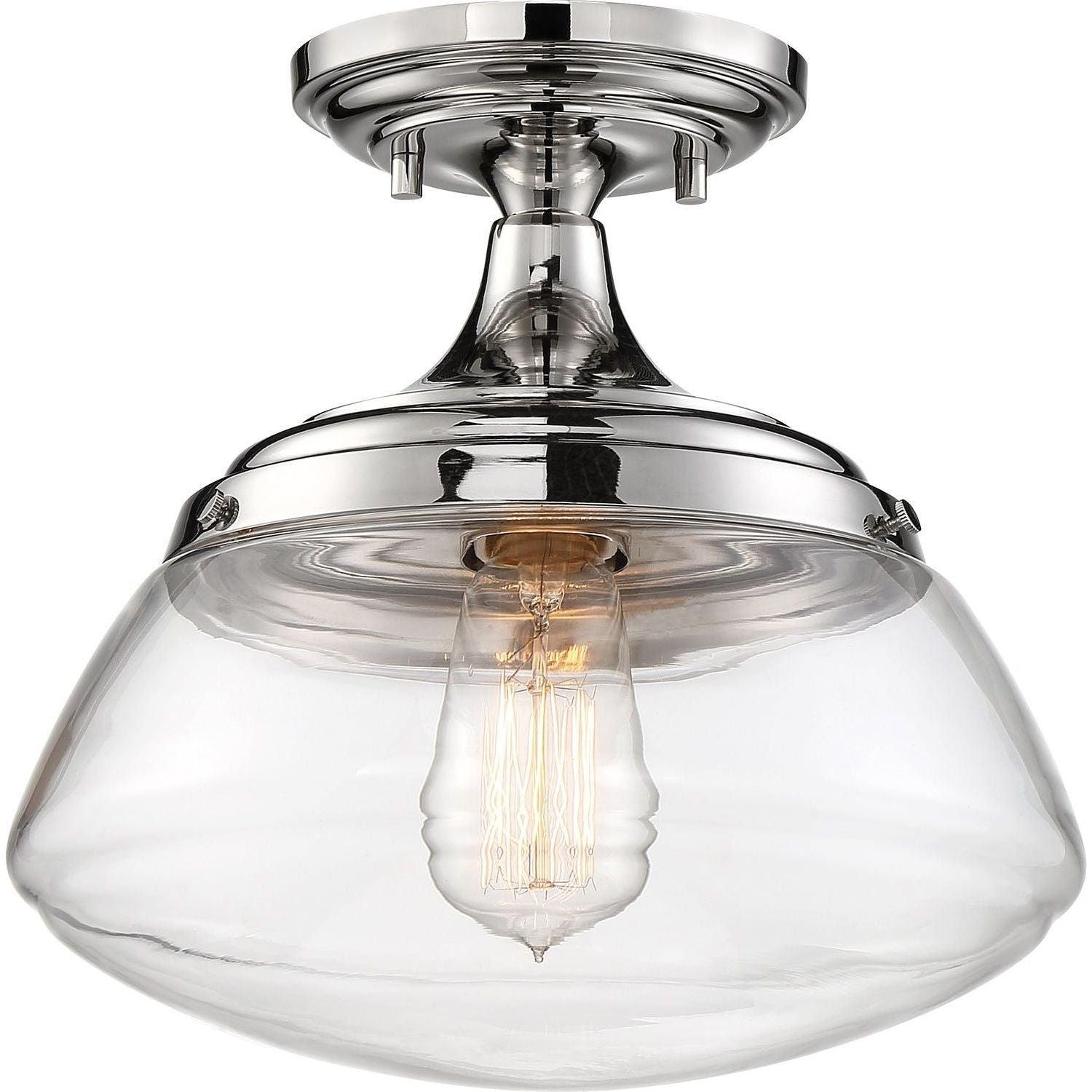 Nuvo Lighting - Kew Semi Flush Mount - 60-6798 - Canada Light Shop
