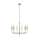 Visual Comfort Studio Collection - Brianna Chandelier - EC1009BBS - Canada Light Shop