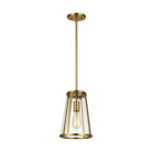 Visual Comfort Studio Canada - P1287BBS - One Light Pendant - Harrow - Burnished Brass