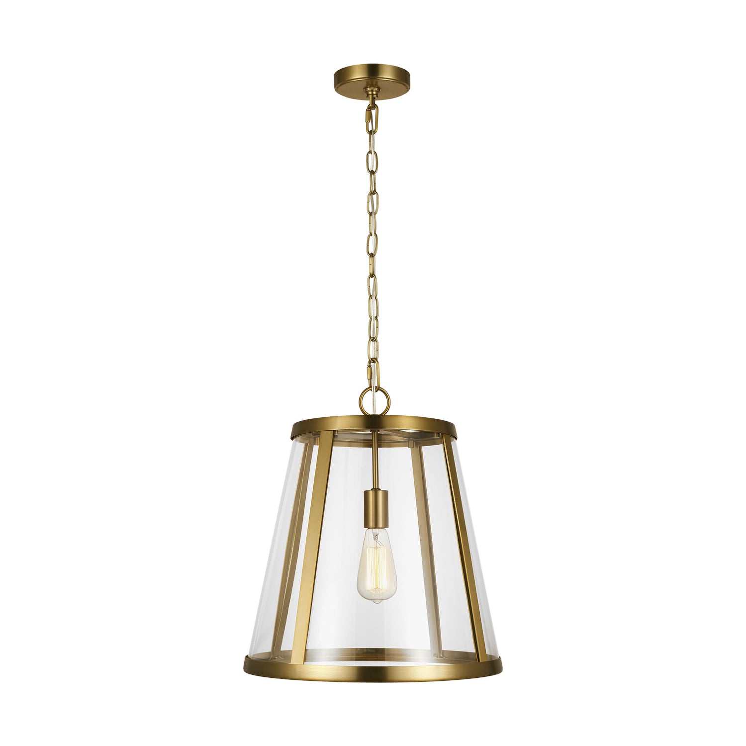 Visual Comfort Studio Canada - P1289BBS - One Light Pendant - Harrow - Burnished Brass