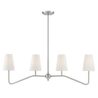 Meridian M10078BN Four Light Chandelier in Brushed Nickel