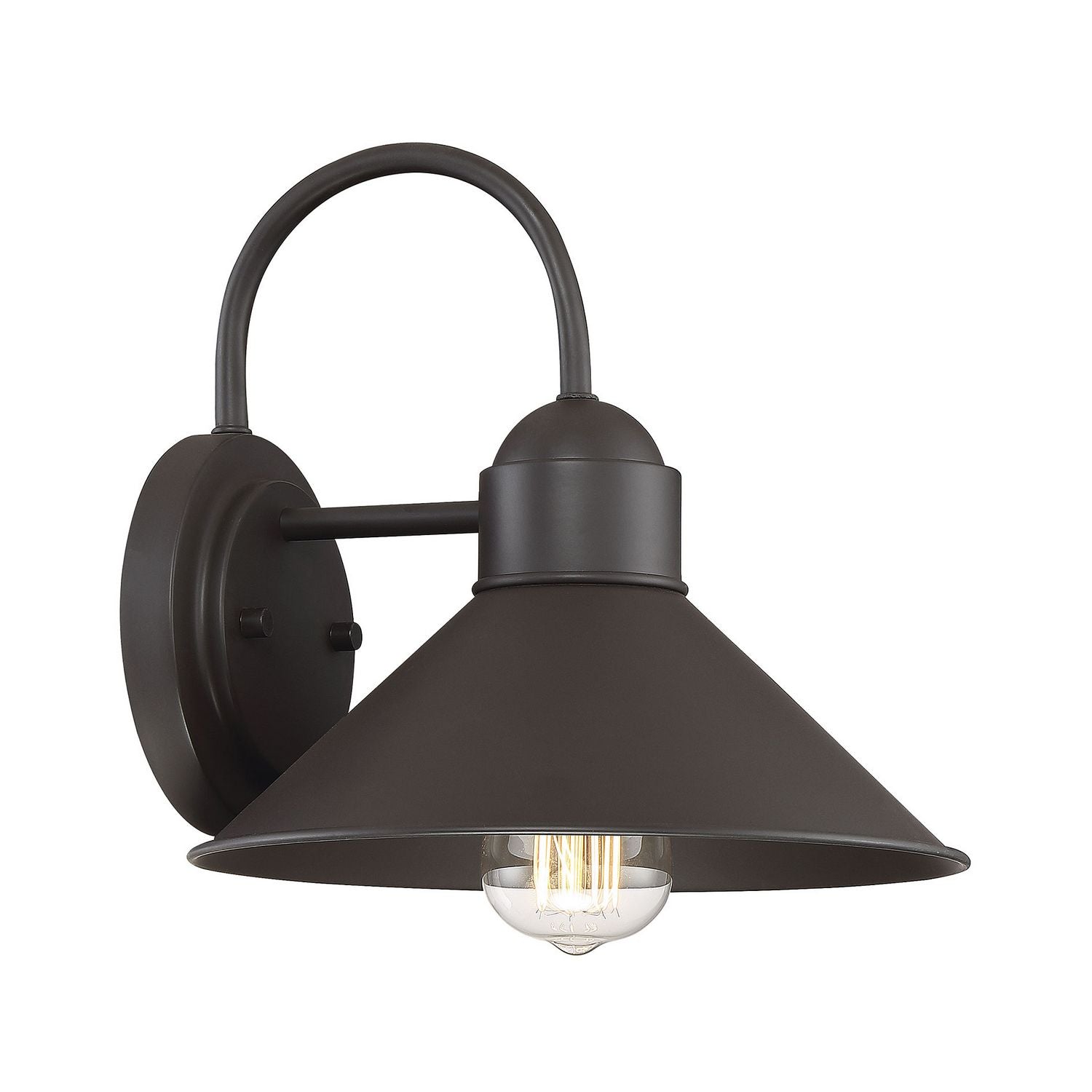 Meridian M50018ORB One Light Outdoor Wall Sconce in Oil Rubbed Bronze