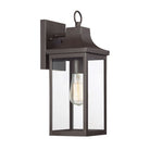 Meridian M50024ORB One Light Outdoor Wall Sconce in Oil Rubbed Bronze