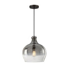 Meridian M70078ORB One Light Mini Pendant in Oil Rubbed Bronze