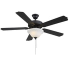 Meridian M2018MBKRV 52" Ceiling Fan in Matte Black
