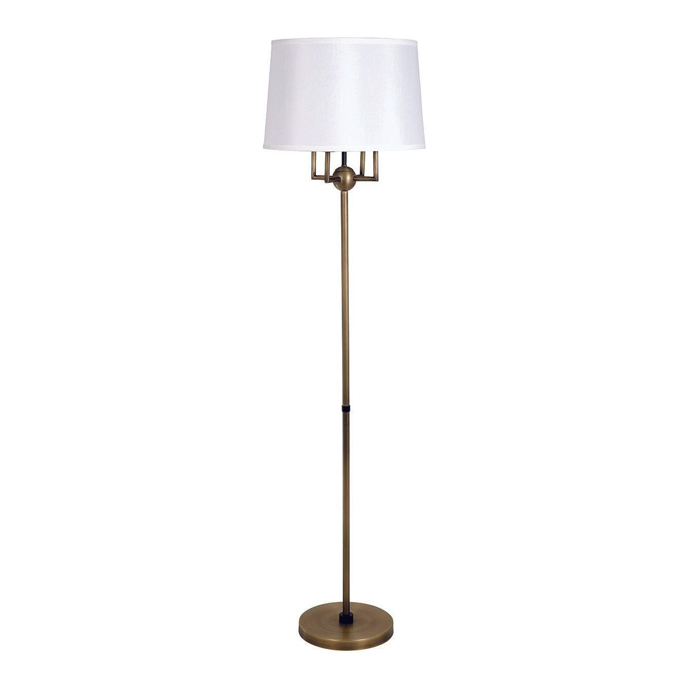 House of Troy - Alpine A700 Floor Lamp - A700-AB/BLK - Canada Light Shop