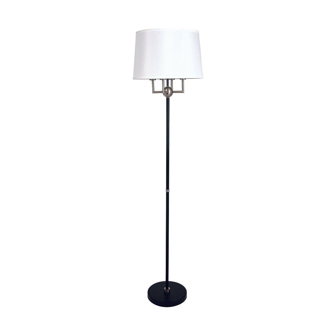 House of Troy - Alpine A700 Floor Lamp - A700-BLK/SN - Canada Light Shop