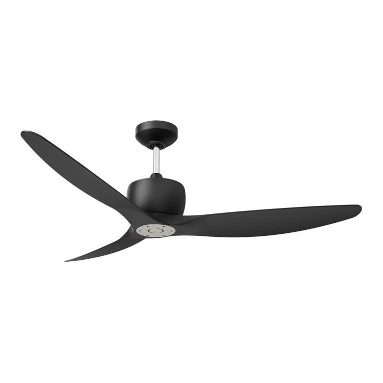 Kendal Lighting - Elemont Ceiling Fan - AC30452-BLK/SN - Canada Light Shop