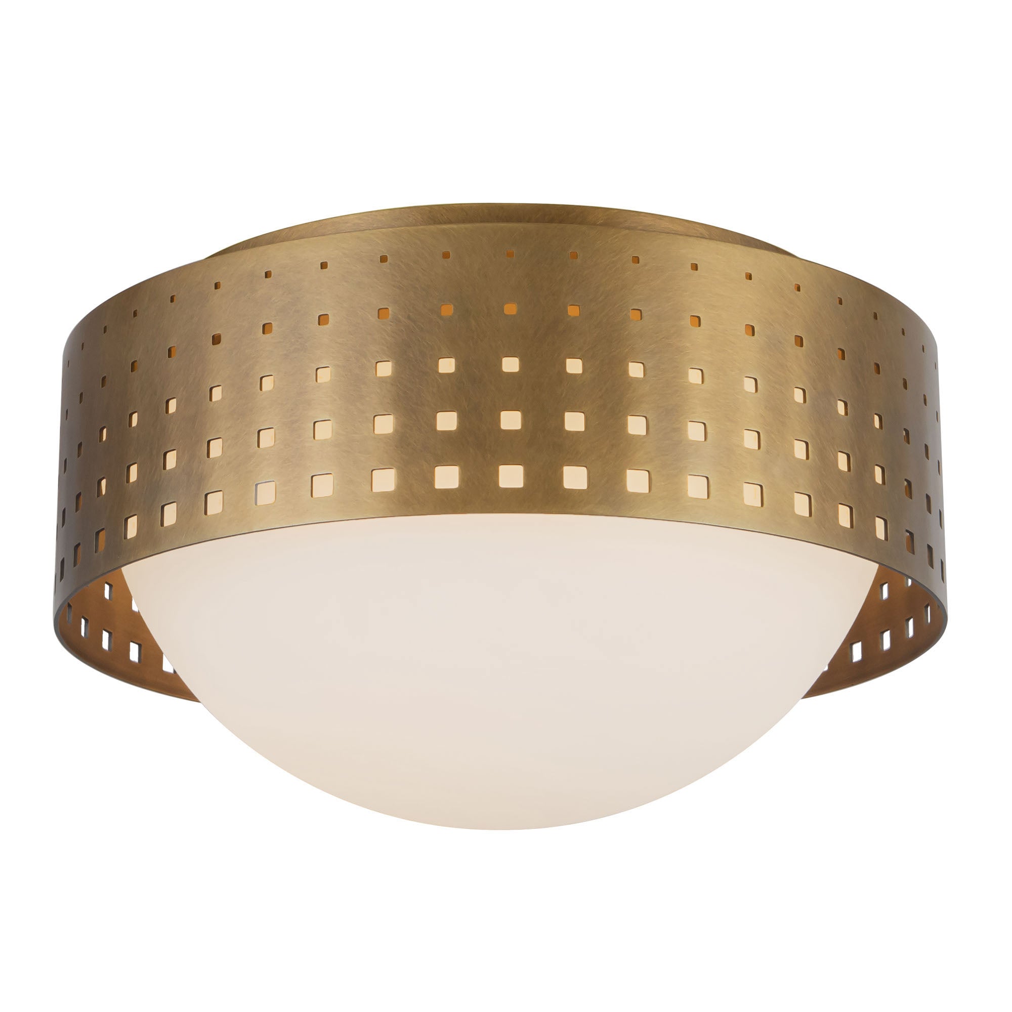 Kuzco Canada - FM70810-VB - Two Light Flush Mount - Astoria - Vintage Brass