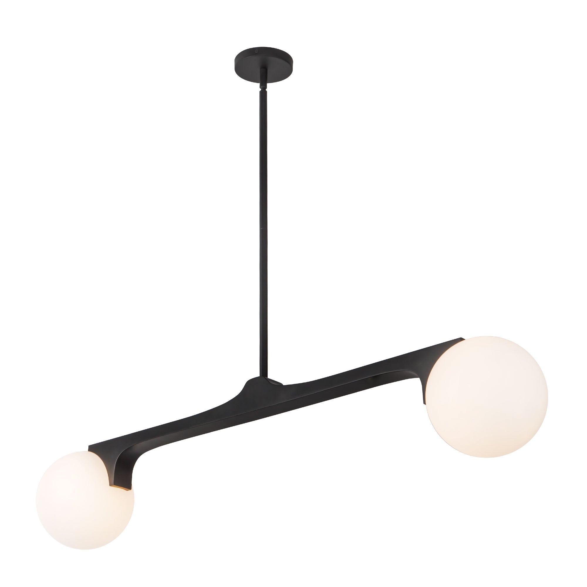 Kuzco Canada - LP11546-BK - Two Light Linear Pendant - Briar - Black