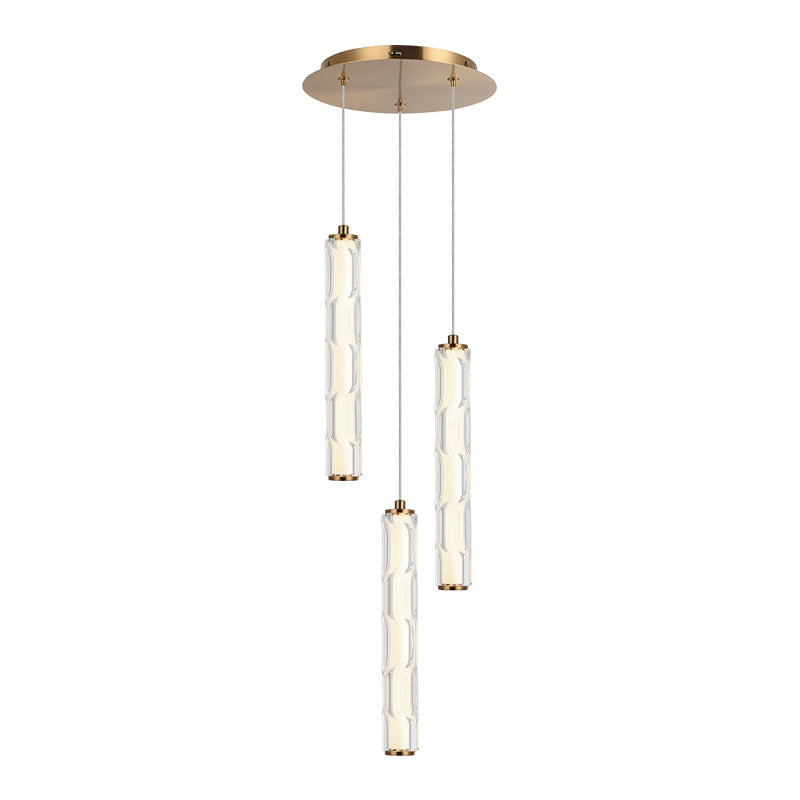 Matteo Canada - C31803AG - LED Pendant - Ripley - Aged Gold Brass