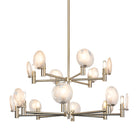 Matteo Canada - C33814CG - 14 Light Pendant - Cloudburst - Champagne Gold