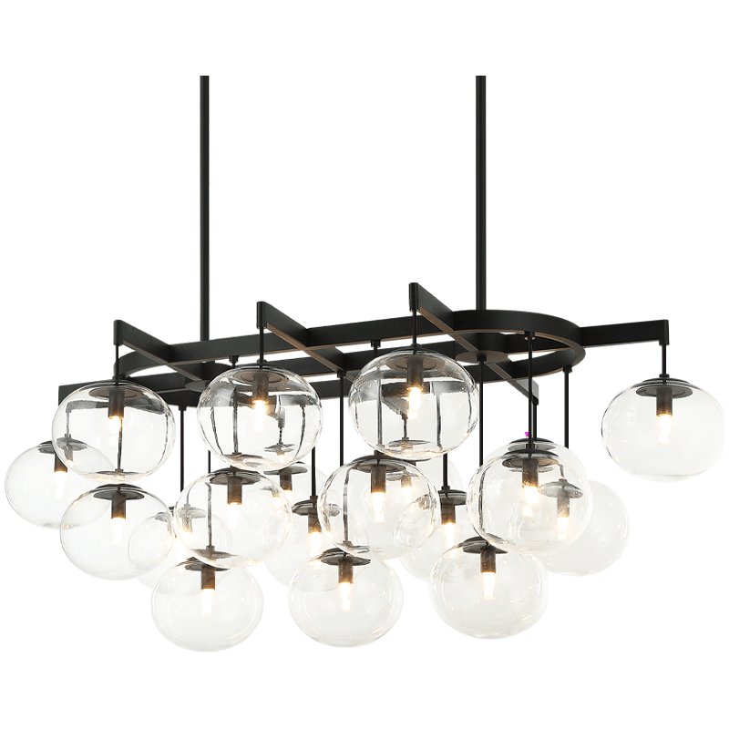 Matteo Lighting - Bulbus LED Linear Pendant - C38119MB - Canada Light Shop