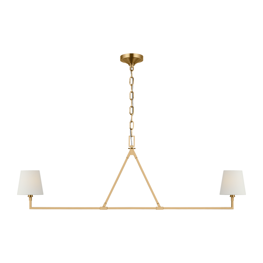 Visual Comfort Studio Collection - Perth Linear Chandelier - CC1732BBS - Canada Light Shop