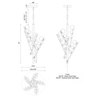 Kuzco Lighting CH55530-DRAWING-1 Cypress Chandelier