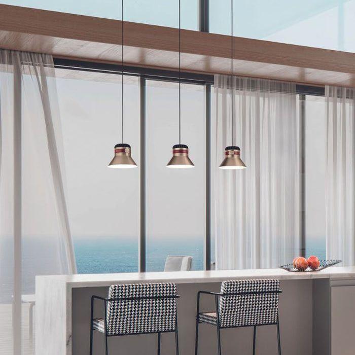 Masiero - Cordea SS Pendant Light - Cordea S S-G23-27 - Canada Light Shop