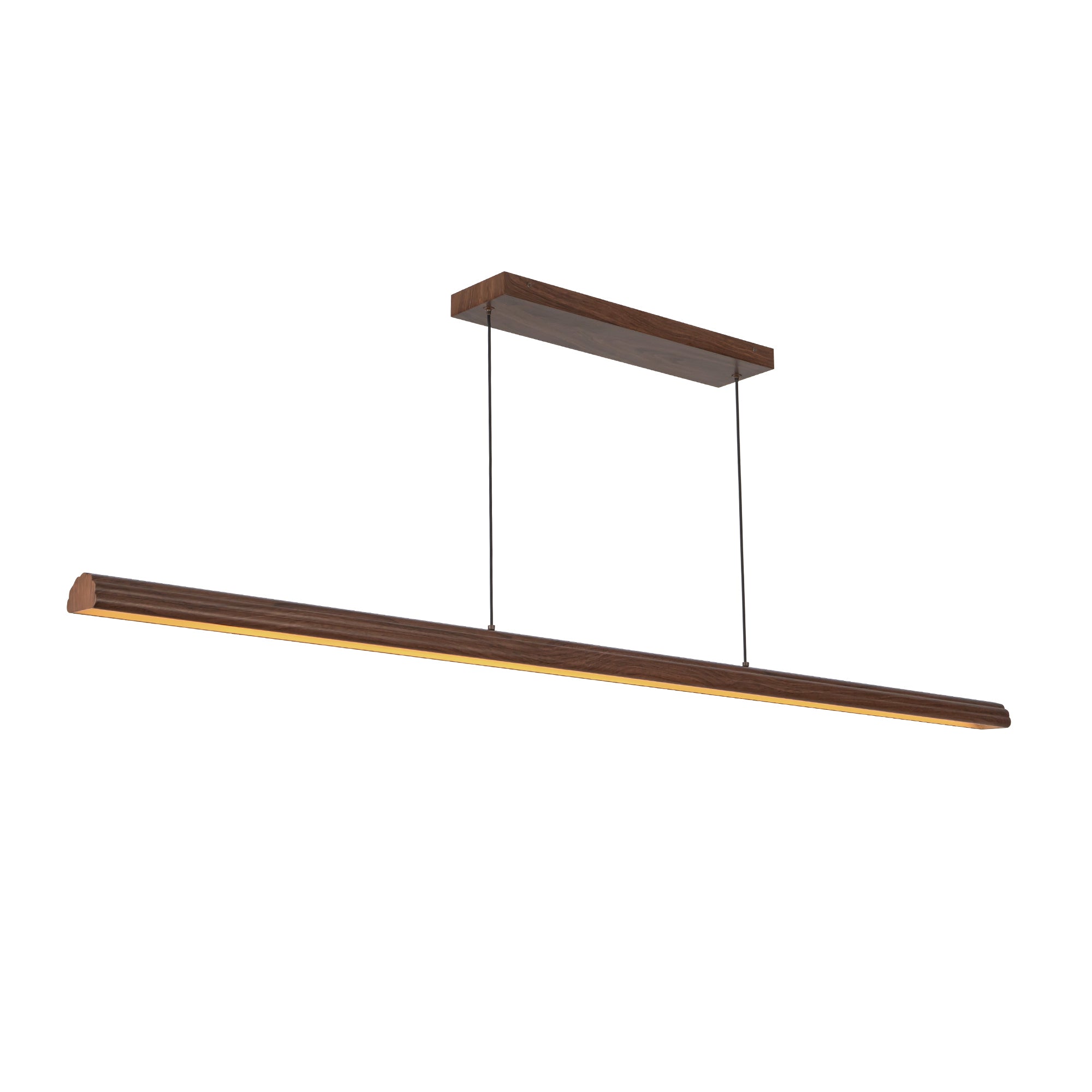 Alora Canada - LP403160WT - LED Linear Pendant - Dottie - Walnut
