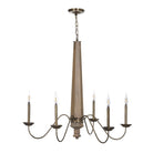 Varaluz - 545C05BRZ - Five Light Chandelier - Dinner at - Heritage Bronze