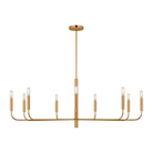 Visual Comfort Studio Collection - Brianna Wide Chandelier - EC1319BBS - Canada Light Shop