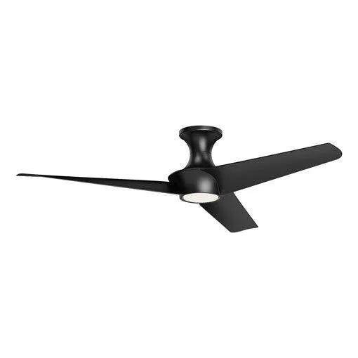 Kuzco Lighting - Emiko 56" Hugger Ceiling Fan - HF523056MB - Canada Light Shop