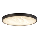 Alora Canada - FM653012BGAR - LED Flush Mount - Evelyn - Brushed Gold/Alabaster
