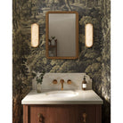 Alora Canada - WV653016MBAR - LED Bathroom Vanity - Evelyn - Matte Black/Alabaster