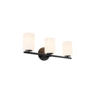 Kuzco Canada - VL0712722BK - Three Light Bathroom Vanity - Ezra - Black