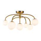 Alora Lighting SF686027BGOP Fiona Semi-Flush Mount