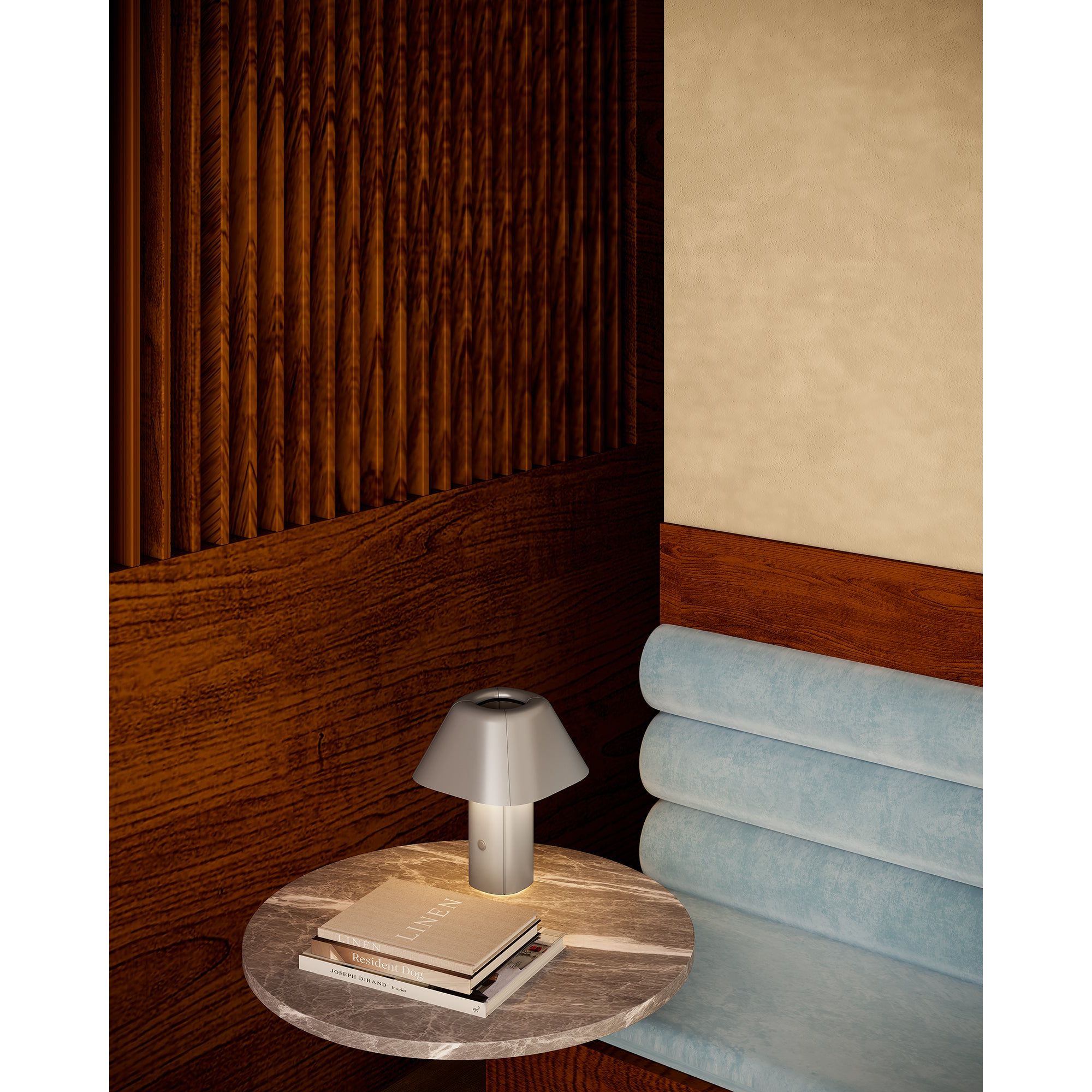 Kuzco Canada - TL21509-PW - LED Table Lamp - Folio - Pearl White