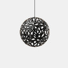 David Trubridge - Floral 1000 Pendant - FLO-1000-BLK-BLK-KIT-SET - Canada Light Shop