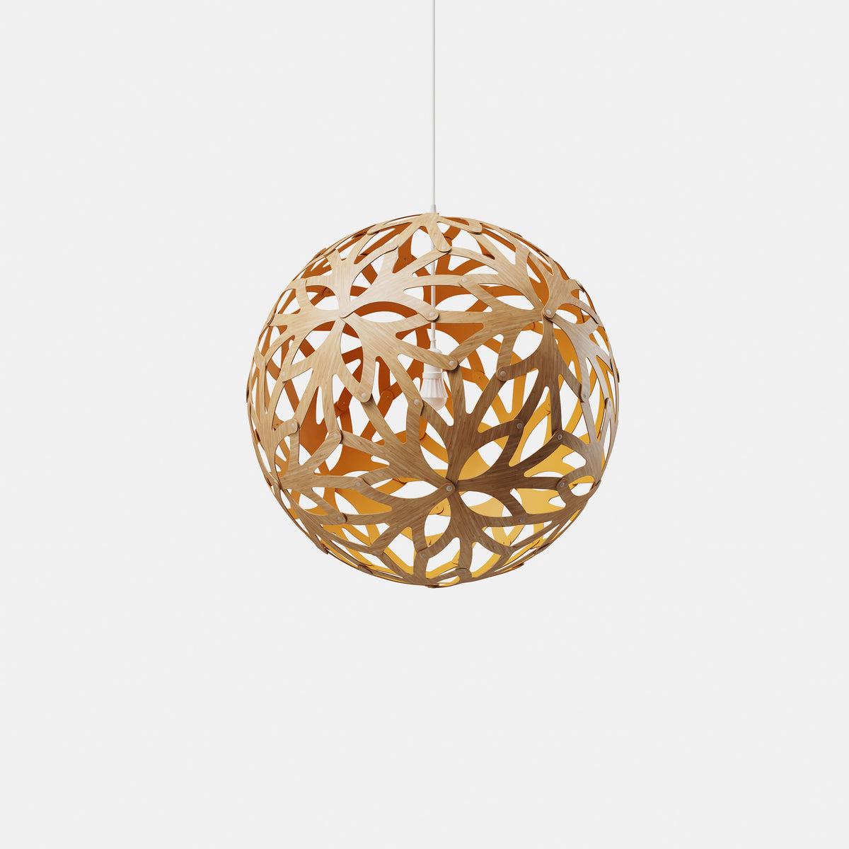 David Trubridge - Floral 1000 Pendant - FLO-1000-BMB-ORA-KIT-SET - Canada Light Shop