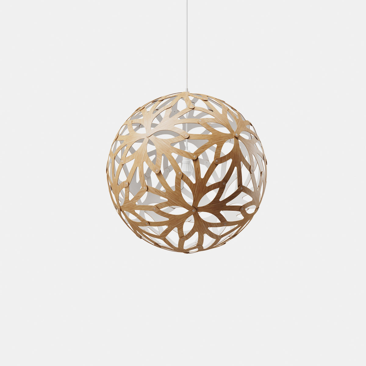David Trubridge - Floral 1000 Pendant - FLO-1000-BMB-WHI-KIT-SET - Canada Light Shop