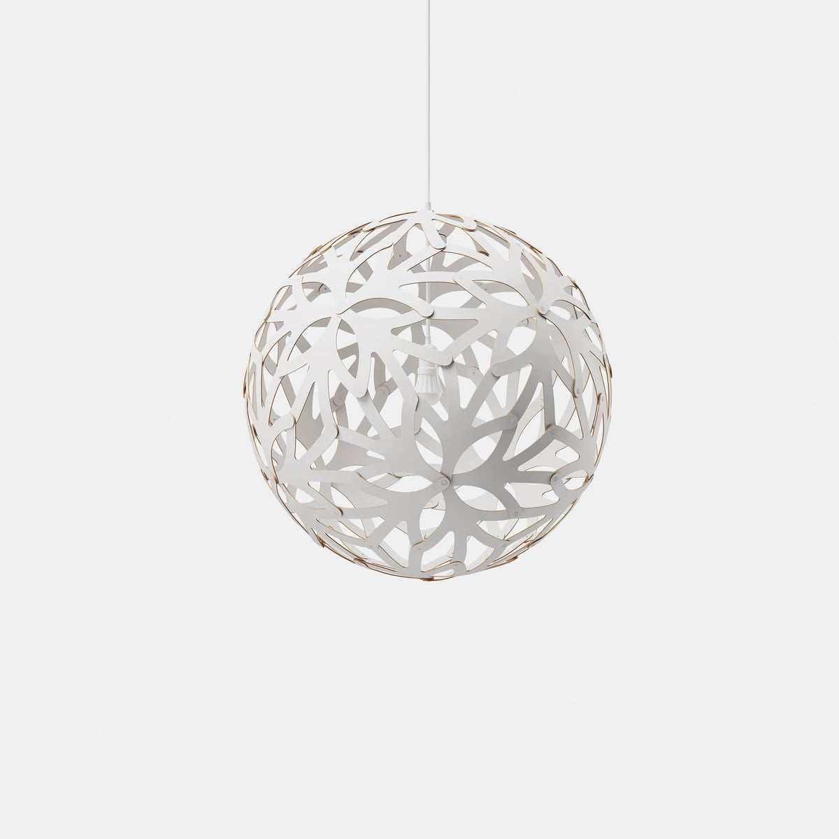 David Trubridge - Floral 1000 Pendant - FLO-1000-WHI-WHI-KIT-SET - Canada Light Shop