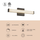 Kuzco Lighting WS18-014 Geri Vanity & Wall Light