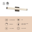 Kuzco Lighting WS24-014 Geri Vanity & Wall Light