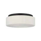 Generation Lighting Canada - GLF1992MBKE - Two Light Flush Mount - Axira - Midnight Black