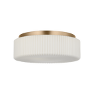 Generation Lighting Canada - GLF1992SBE - Two Light Flush Mount - Axira - Satin Brass