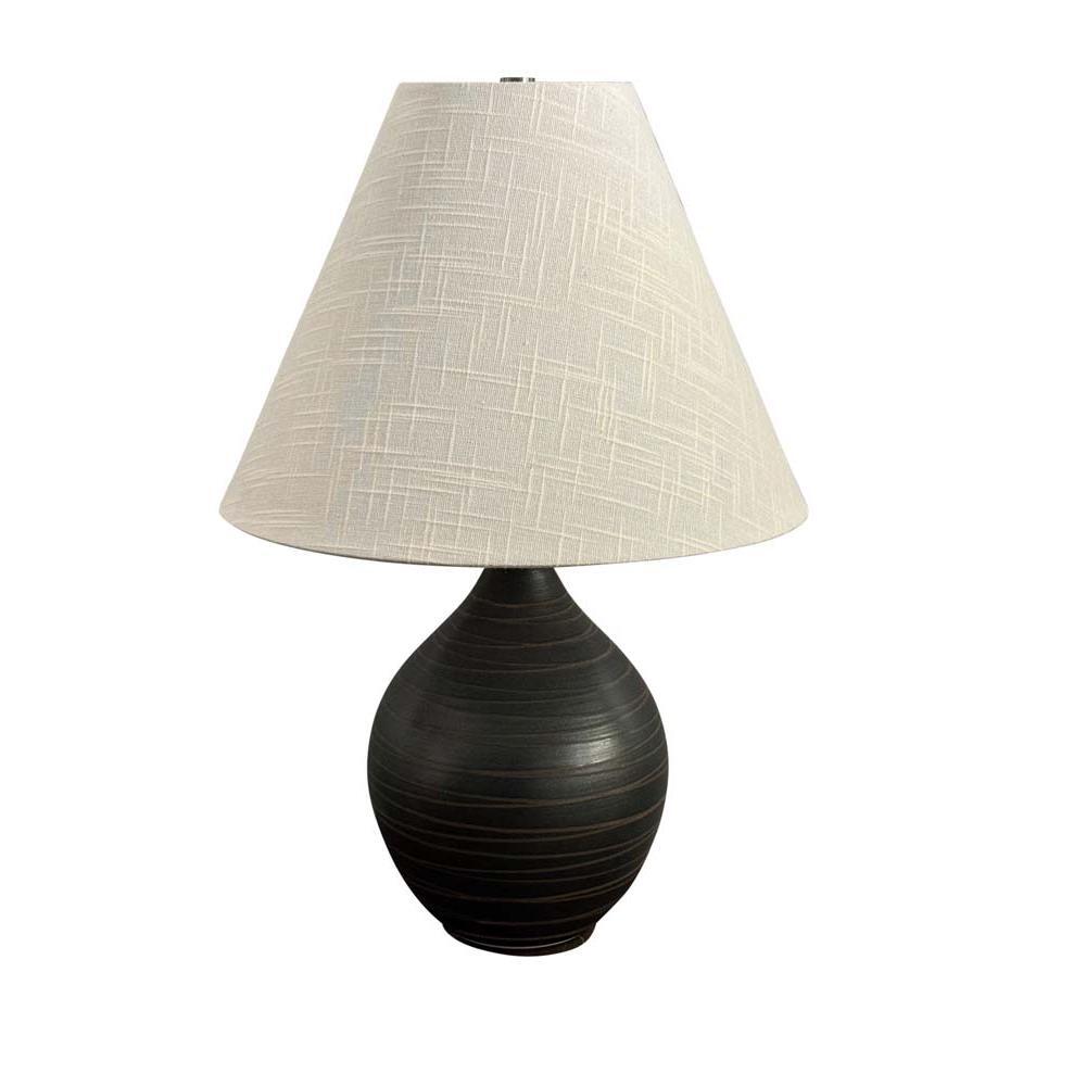 House of Troy - GS200-SBM - LED Accent Lamp - Scatchard - Scored Black Matte